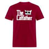 The Catfather Unisex Classic T-Shirt - dark red