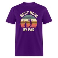 Best Boss By Par Unisex Classic T-Shirt - purple