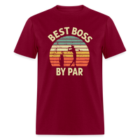Best Boss By Par Unisex Classic T-Shirt - burgundy