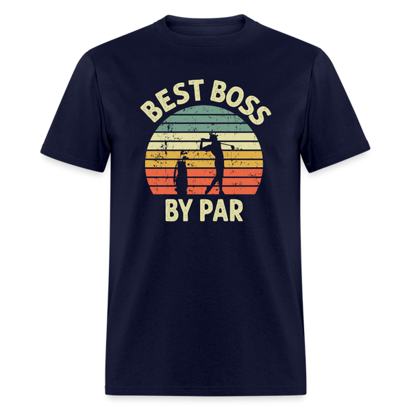 Best Boss By Par Unisex Classic T-Shirt - navy