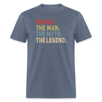 Papaw the Man the Myth the Legend Unisex Classic T-Shirt - denim