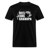 Reel Cool Grandpa Unisex Classic T-Shirt - black