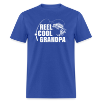 Reel Cool Grandpa Unisex Classic T-Shirt - royal blue