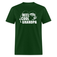 Reel Cool Grandpa Unisex Classic T-Shirt - forest green