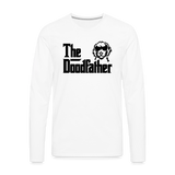 The Doodfather Men's Premium Long Sleeve T-Shirt - white