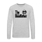 The Doodfather Men's Premium Long Sleeve T-Shirt - heather gray