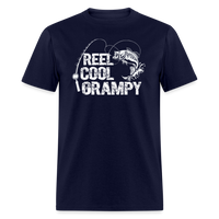 Reel Cool Grampy Unisex Classic T-Shirt - navy
