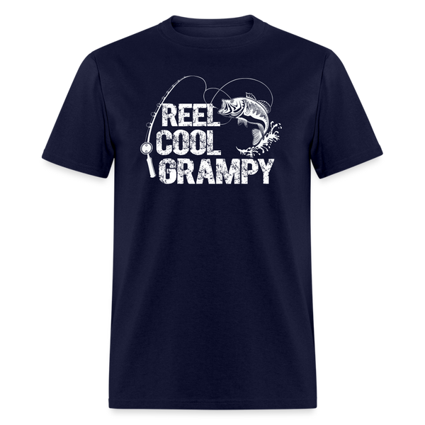 Reel Cool Grampy Unisex Classic T-Shirt - navy