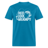 Reel Cool Grampy Unisex Classic T-Shirt - turquoise