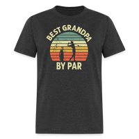 Best Grandpa By Par Unisex Classic T-Shirt - heather black