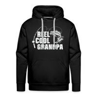 Reel Cool Grandpa Men’s Premium Hoodie - black