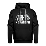 Reel Cool Grandpa Men’s Premium Hoodie - black