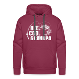 Reel Cool Grandpa Men’s Premium Hoodie - burgundy