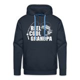 Reel Cool Grandpa Men’s Premium Hoodie - navy