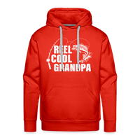 Reel Cool Grandpa Men’s Premium Hoodie - red