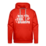 Reel Cool Grandpa Men’s Premium Hoodie - red