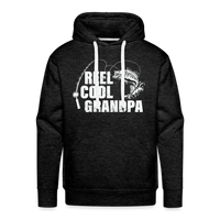 Reel Cool Grandpa Men’s Premium Hoodie - charcoal grey