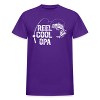 Reel Cool Opa Gildan Ultra Cotton Adult T-Shirt - purple
