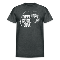 Reel Cool Opa Gildan Ultra Cotton Adult T-Shirt - deep heather
