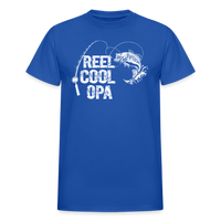 Reel Cool Opa Gildan Ultra Cotton Adult T-Shirt - royal blue