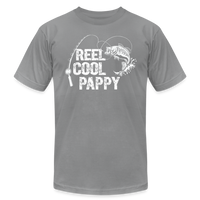 Reel Cool Pappy Unisex Jersey T-Shirt by Bella + Canvas - slate
