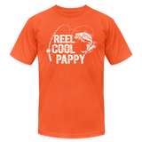 Reel Cool Pappy Unisex Jersey T-Shirt by Bella + Canvas - orange