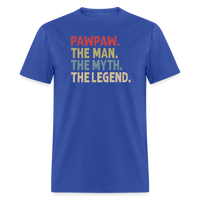 Pawpaw the Man the Myth the Legend Unisex Classic T-Shirt - royal blue