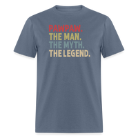 Pawpaw the Man the Myth the Legend Unisex Classic T-Shirt - denim