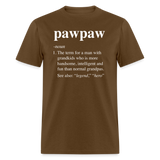 Pawpaw Definiton Unisex Classic T-Shirt - brown