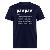 Pawpaw Definiton Unisex Classic T-Shirt - navy