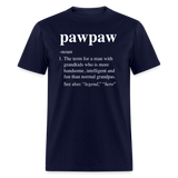 Pawpaw Definiton Unisex Classic T-Shirt - navy