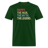Pappy the Man the Myth the Legend Unisex Classic T-Shirt - forest green