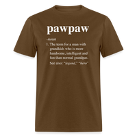 Pawpaw Definition Unisex Classic T-Shirt - brown