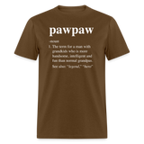 Pawpaw Definition Unisex Classic T-Shirt - brown