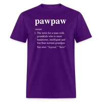 Pawpaw Definition Unisex Classic T-Shirt - purple