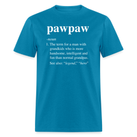 Pawpaw Definition Unisex Classic T-Shirt - turquoise