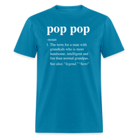 Pop Pop Definition Unisex Classic T-Shirt - turquoise