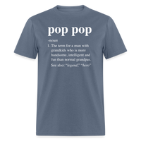 Pop Pop Definition Unisex Classic T-Shirt - denim