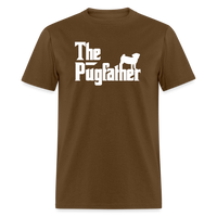 The Pugfather Unisex Classic T-Shirt - brown
