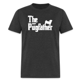 The Pugfather Unisex Classic T-Shirt - heather black