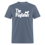The Pugfather Unisex Classic T-Shirt - denim