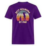Best Grandma By Par Unisex Classic T-Shirt - purple