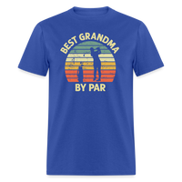 Best Grandma By Par Unisex Classic T-Shirt - royal blue