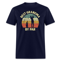 Best Grandma By Par Unisex Classic T-Shirt - navy