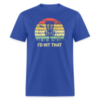 I'd Hit That Disc Golf Unisex Classic T-Shirt - royal blue