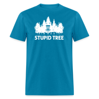 Stupid Tree Unisex Classic T-Shirt - turquoise