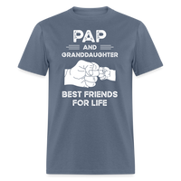 Pap and Granddaughter Best Friends for Life Unisex Classic T-Shirt - denim