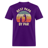Best Papa By Par Unisex Classic T-Shirt - purple