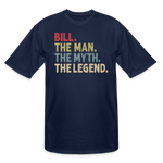 Bill the Man the Myth the Legend Men's Tall T-Shirt - navy