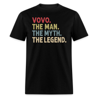 Vovo the Man the Myth the Legend Unisex Classic T-Shirt - black